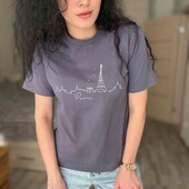 футболка Турецький колір бавовна