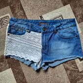 Модные красивые женские джинсовые шортики DenimCo