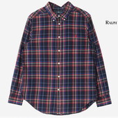 Брендовая рубашка в клетку фланель — Ralph Lauren Polo 100% cotton m-xl