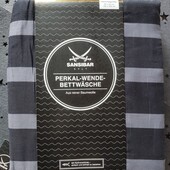 100% бавовна! Двостороння постільна білизна з перкалю, Німеччина