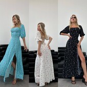Сукня максі з зав‘язками на спинці