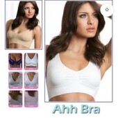 Безшовний бюстгальтер Ahh Bra білий, розмір XL, 2xl