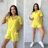 Жіночий літній костюм з шортами