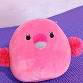Мягкая игрушка Squishmallows "Фламинго Куки"