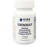 Вітаміни та мінерали для вагітних Kirk Unimmap! 180таб.