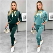 костюм велюр спорт Lux