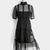 Роскошное двухслойное платье из фатина - H&M Оригинал s-m