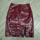 Шикарная юбка под Кожу, почти Новая✓
