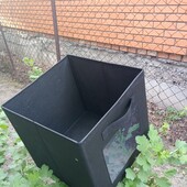 Короб для хранения с прозрачным окошком