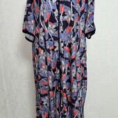 Халат великий на замочку 64р. 6XL бавовна