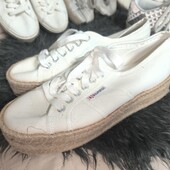 Supergra, 39p стильні кеди котон, на платформі