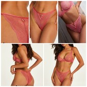 Hunkemoller! Мереживні жіночі труси батального розміру 3Хл rapture rose! Лот 256