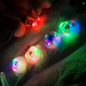 Светодиодные суперовые спинеры, Остаток-прозрачный!