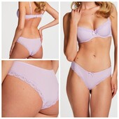 Hunkemoller! Лавандові жіночі труси в рубчик Хл розмір lavendula! Лот 29