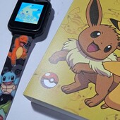 Smart Watch Интерактивные часы Pokémon с иллюстрированным мягким силиконовым ремешком