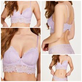 Hunkemoller! Дуже ніжний мереживний жіночий бюстгалтер без кісточок 85А lavendula! Лот 454