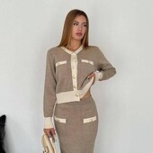 Новий віскоза трикотаж Костюм .св.сірий.новий з етикетками.