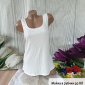 Майка в рубчик