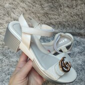 Дитячі босоніжки для дівчинки, 33-38рр