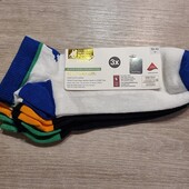 Livergy & US grand polo! Укороченные мужские носки! 3 пары! 39-42 размер! Лот 447