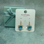 Сережки xuping позолота