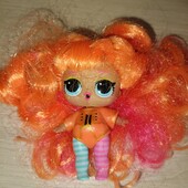 Котик ультра рідкісна лялька з серії "hair hair hair" – лол стильні зачіски