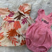 Платтячко Carter’s + боді Pepco, нові, 74-80р
