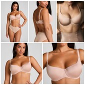 Hunkemoller! Базовий якісний жіночий бюстгальтер 70Е rugby tan! Лот 54