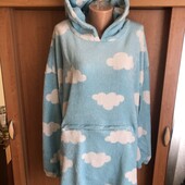 Меховушка, плюшева туника, халат, худи, 2-4XL. The Snuddie. . слип, пижама, плед