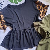 ❤️Одним лотом 2 красивейшие футболки наL, XL.В идеале.