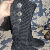 36р uk3.5, ugg Australia оригінальні чобітки угги високі, на гудзиках, осінні