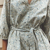 Нова Текстильна сукня з паском zara XXL