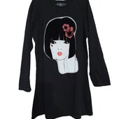 Туніка, лонгслів. Zara basic,на 12-14р/146-152
