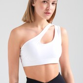Жіночий спортивний топ з ефектом Push Up на одне плече Without