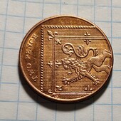 Монета Великобританії 2 пенса 2015