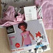 Disney брендовые удлиненные футболочки на девочку рост 122/128 см в лоте одна на выбор!!!