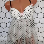 Повітряний пеньюар з корсетом)))розмір 40 Ann Summers
