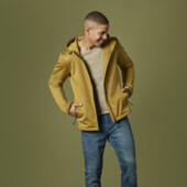 ♕ Якісна чоловіча куртка Softshell, Rocktrail Dope Dyed, розмір М 48/50