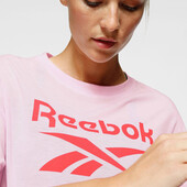 Reebok футболка лого дихаюча спинка для занять спортом, тренувань XS-розмір Нова
