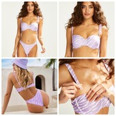 Hunkemoller! Роздільний жіночий купальник 75F, низ S розмір lilac! Лот 31