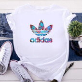 Стильна футболка Адідас Adidas 50р