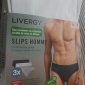 3шт.! Трусы слип Livergy XL