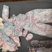 Щитовий комплект куртка та комбез , рукавички 80 р на рочок півтора