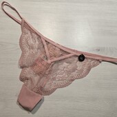 Hunkemoller! Мереживні жіночі труси, стрінги Хл розмір foxglove!