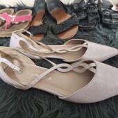 New look uk5 38p фіалка, кроко, босоніжки