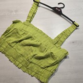 Hunkemoller! Літній жіночий топ на резинках S розмір lima green! Лот 73