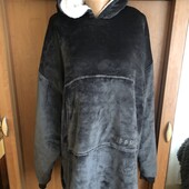 Меховушка, плюшева туника, кофта, худи, 5-6XL. Hug&snug. . в ідеалі