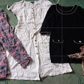 ♡ Платье,платье-халат,брюки,косынка.размер M,L,XL