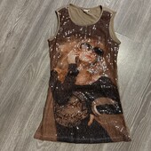 Майка з паетками