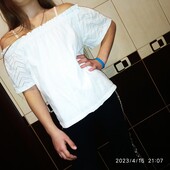 Білосніжна футболка , топ Primark, розмір xs